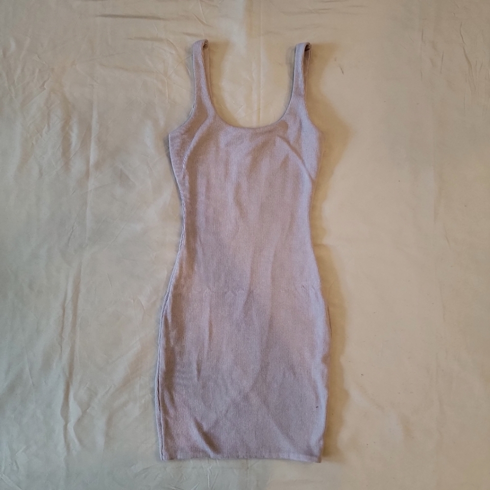 Meshki ribbed bodycon mini dress